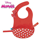 B.Box Travel Bib + Flexible Spoon Disney Minnie